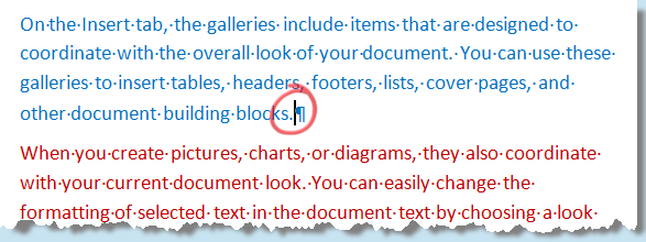 Screenshot: About to add a break Screenshot: About to add a break